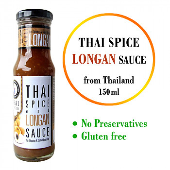 Taizemes garšvielu un longana mērce, Thai Spice and Longan sauce, 150ml Mērce