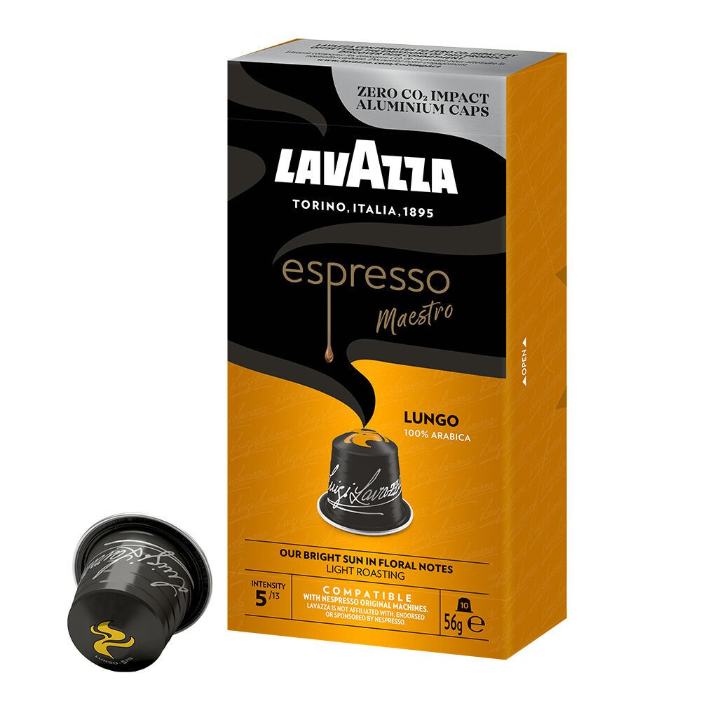Espresso Maestro Lungo 10 gab. Kafijas kapsulas