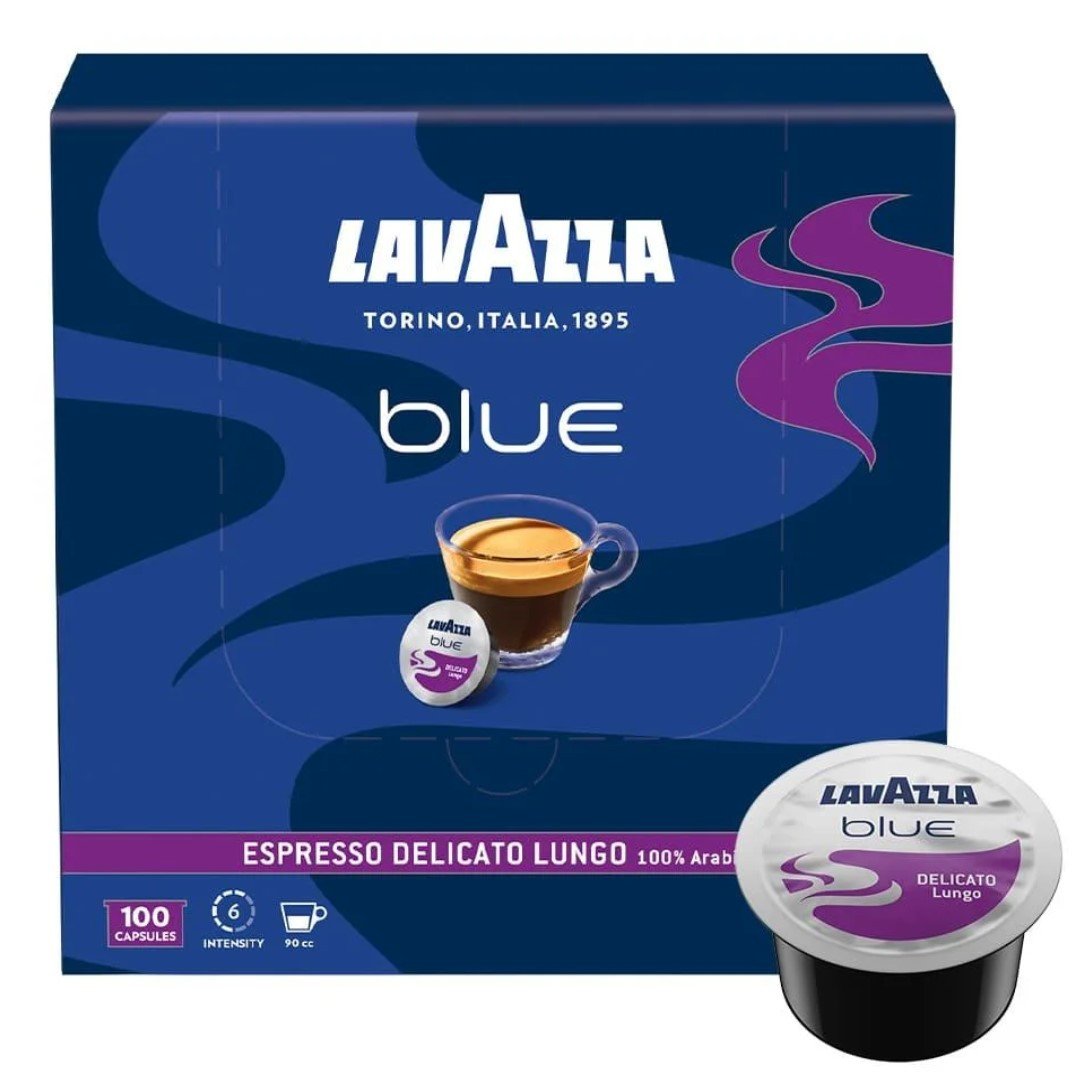 Blue Espresso Delicato Lungo 100 gab. Kafijas kapsulas