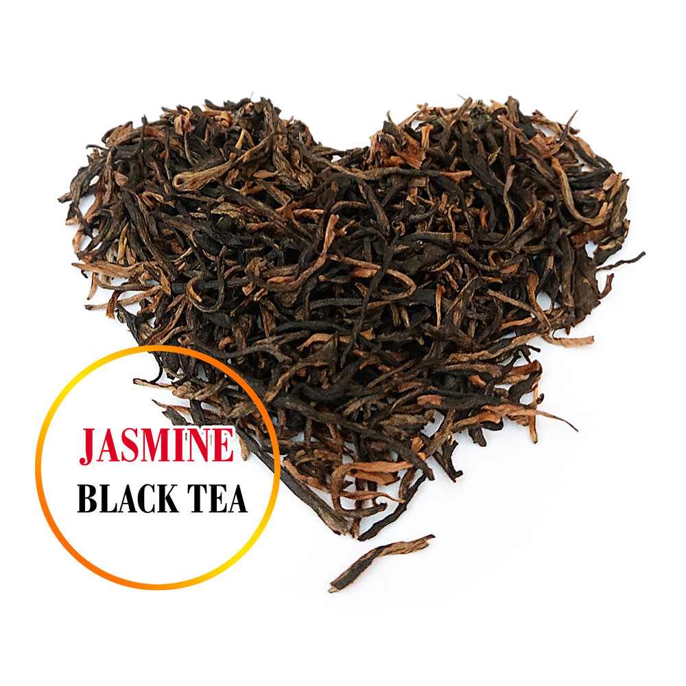 Jasmīnu melnā tēja ar tipšiem 50gr. Melnā tēja