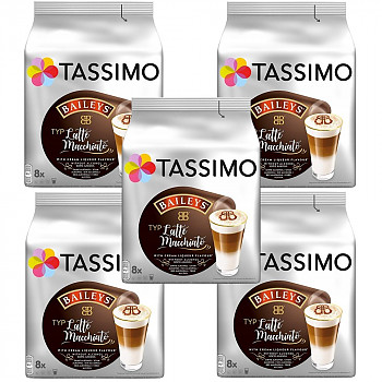 Tassimo Baileys Latte Macchiato 40+40gab. Kafijas kapsulās