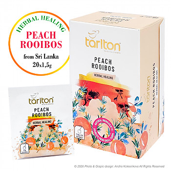 Peach Rooibos 20 x 1.5 gr. Tējas maisiņi