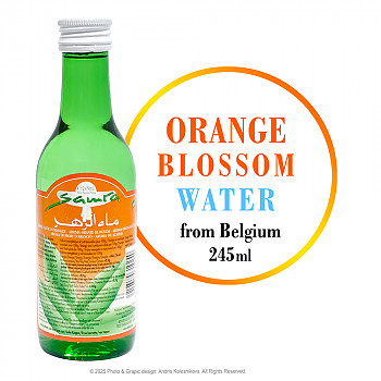 Apelsīnu ziedu ūdens (pārtikas), Orange Blossom Water, 245 ml Mērce
