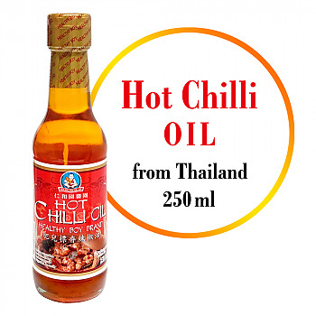 Hot Chilli Oil (Asā čilli eļļa) 250ml.