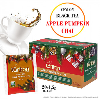 Ceylon Apple Pumpkin Chai 20 x 1.5 gr. Tējas maisiņi