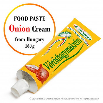 Onion Cream, Sīpolu lrēms, 160gr. Mērce