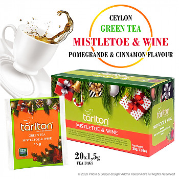 Ceylon Mistletoe & Wine 20 x 1.5 gr. Tējas maisiņi