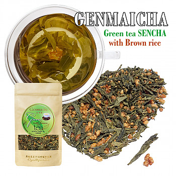 Genmaicha Sencha 50 gr. Zaļā tēja