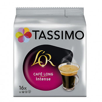 Tassimo Cafe Long Intense 16gab. Kafijas kapsulās