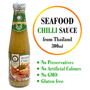 Čilli mērce Jūras veltēm, Seafood Chilli Sauce, 300ml. Mērce