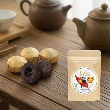 Puer mini TUO-CHA Original (Shu) 5Y.O., 23g Puer tēja